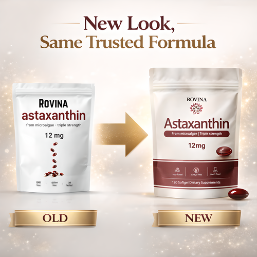 Rovina Astaxanthin 12mg Softgels
