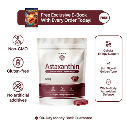 Rovina Astaxanthin 12Mg Softgels