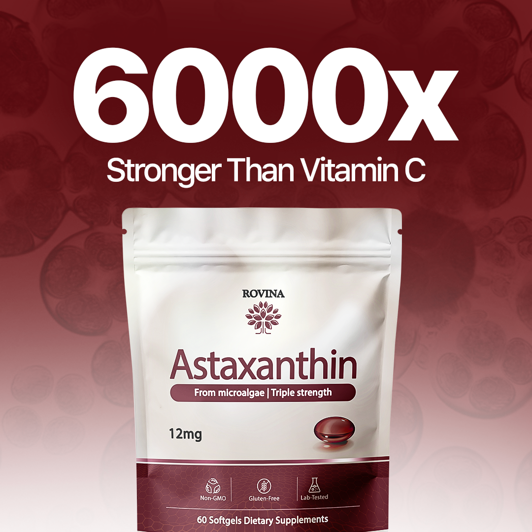 Rovina Astaxanthin 12mg Softgels