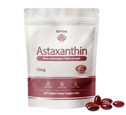Rovina Astaxanthin 12mg Softgels