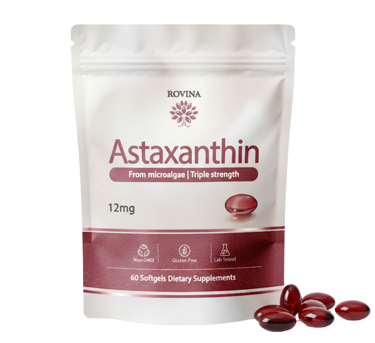 Rovina Astaxanthin 12mg Softgels