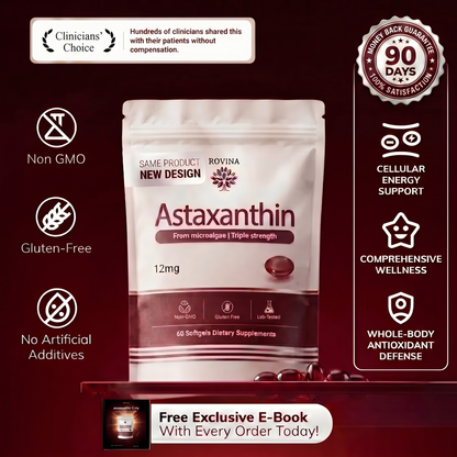 Rovina Astaxanthin - 12mg Softgels